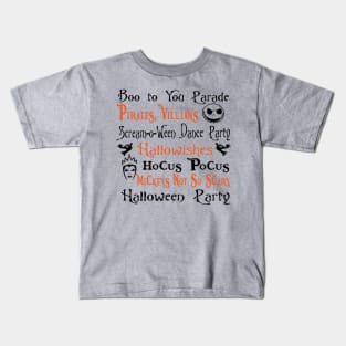 Mickey's Not So Scary Halloween Party Shirt Kids T-Shirt